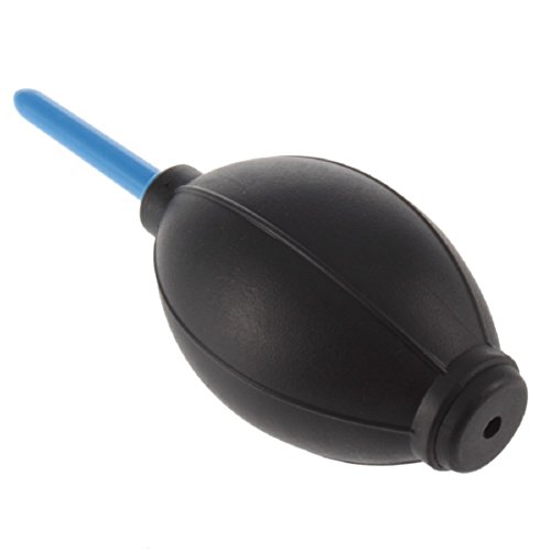 Neuf negro reloj limpieza herramienta goma Puissant Air polvo soplador (color aleatorio)