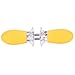 Foxtop Corn Holder Set, Non Slip Interlocking Stainless Steel Corn on The Cob Skewers w Silicone Handle, Twin Prong Sweet Corn Holder Home Cooking Fork for Home Cooking Parties Camping 16 pcs - 8 Pair