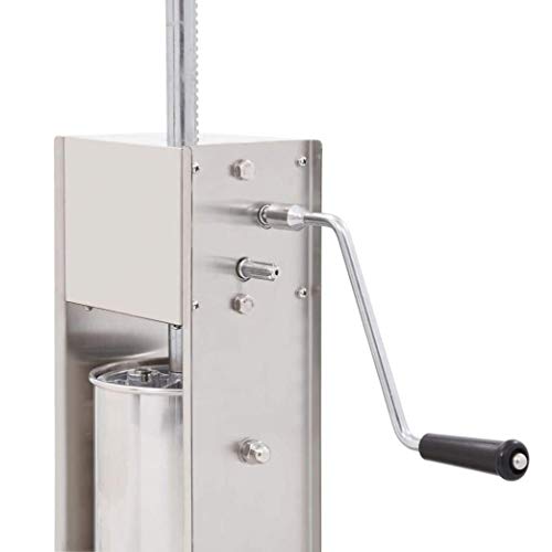 KUANDARGG 7L Edelstahl Wurstfüller Manuell Wurstfüllmaschine Wurstpresse Wurstspritze Füllmaschine Wurst Presse… – Bild 3