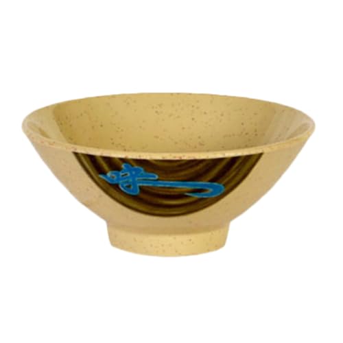 A-to-Z Supply 3005J Rice Bowl, 9 oz., 4-3/4" Dia., Round, Break-Resistant, Dishwasher Safe, BPA Free, Melamine, Wei, NSF, Pack of 12