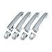 PYANGDXIS Front Rear Left/Right Chrome Exterior Outside Door Handle Fit for Kia CERATO 2010 2011 2012 2013 82651-1X010,82662-1X010(2PCS Front Pair)