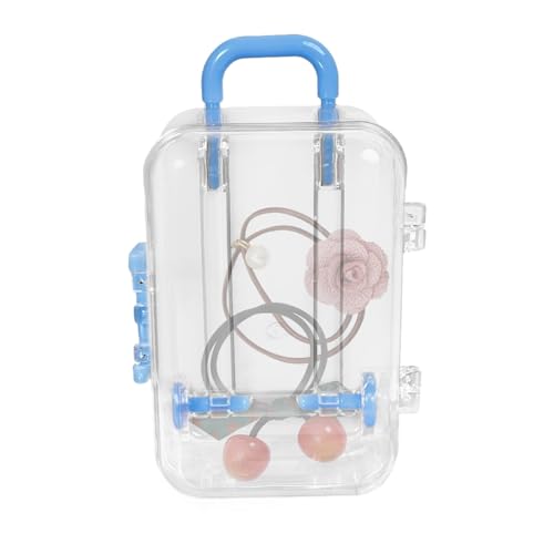 Mini Luggage Favor - Transparent Mini Luggage Box,Travel Packaging Box, Suitcase Candy Box for Birthday, Weddings, Old Home Decoration, Box Acime