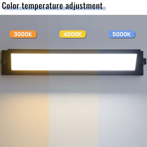 VAOZIURE Rotatable Metal Artwork Sconces Wall Lamps with Dimmable LED Lights, Adjustable Brightness, Home Decor, Black