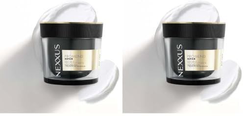 Image of Nexxus Promend Repair Keratinizing Treatment Mask For Damaged Hair 200ml | 12 X Stronger | 200% Smoother | Crafted with Magnolia Parfum Fragrance Profile (Pack of 2)