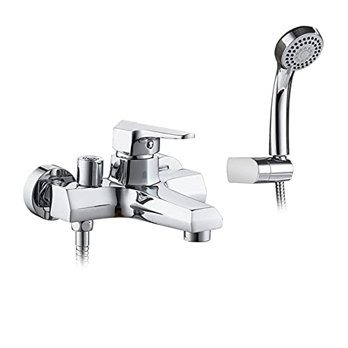 Robinet de baignoire kit de garniture de douche mural moderne