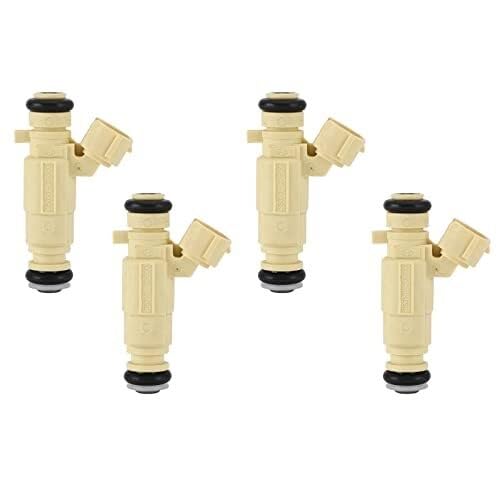 Inyector de coche Boquillas De Inyector Combustible (4 Unidades) Para Tucson (2005-2009) Para Kia Para Soul (2010-2010): 3531023600, 9260930013, 842-12270