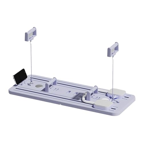 Máquina de ejercicios con rodillos multifunción y tabla abdominal plegable para hogar