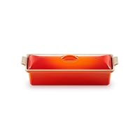 Amazon｜ルクルーゼ テリーヌ レクタ 32cm 鋳物 ホーロー 耐熱