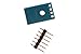 NOYITO AT24C256 EEPROM Memory Module IIC I2C Interface - MCU Development Accessories (Pack of 2) Blue