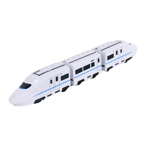 Tren De Riel De Alta Velocidad: Automóvil Con Batería Eléctrica, Juguete De Simulación, Características De Luz De Sonido, Modelo De Armonía | Juego Creativo, Entretenimiento Para Niños, Regalo De Vehí