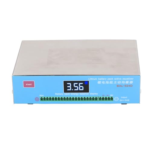 Ecualizador activo para baterías de litio WALFRONT, 5 A, para paquetes de 4 a 24 celdas LiFePO4 y litio ternario, inicio a 15 mV, autoalimentado o 5 V / 2 A, para mantenimiento de paquetes de baterías miniatura 5