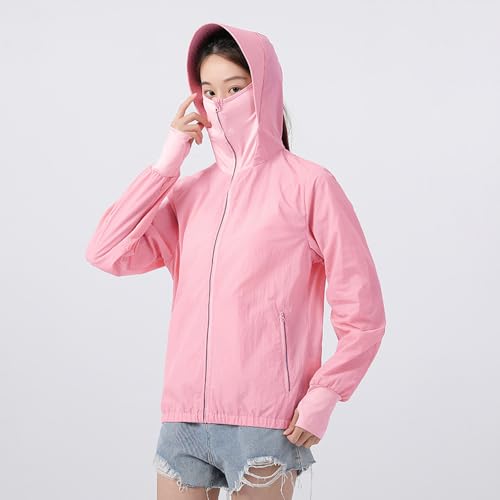 Image of Sun Protective Jacket UPF 50+ Air Conditioner Hoodie Lightweight Cooling Clothes with Fans Stay Cooling in Summer