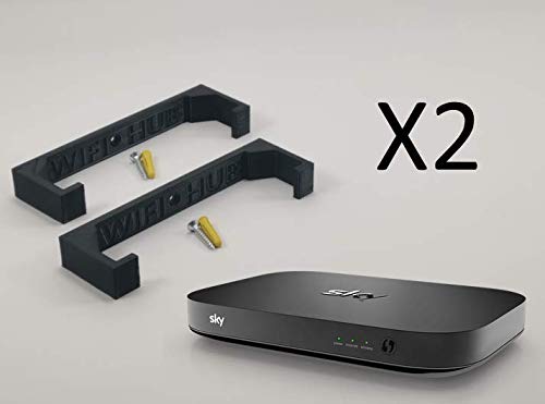 Preisvergleich Produktbild Sky Q HUB WLAN / Router Internet: Wandhalterung / Halterung, Schwarz