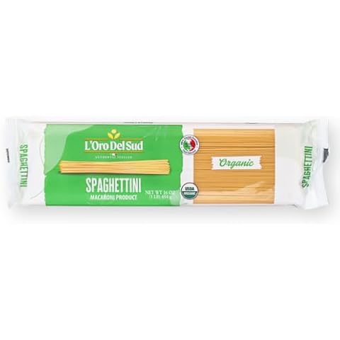 L'Oro del Sud Organic Spaghettini Pasta Cover