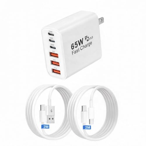Amazon | タイプC 充電器 USB Type-C 充電器 合計PD65W 急速充電