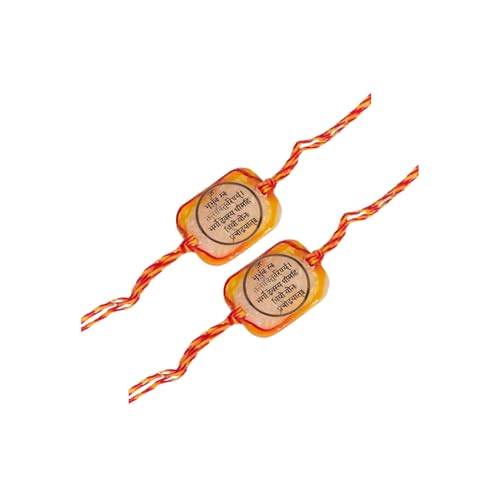 Image of Salty Rakhi for Brother & Bhaiya Bhabhi | Wrist Band Gift Pack for Sister, Bro, Bhaiya and Bhabhi | Bracelet for Men, Women | Fancy Jewellery Combo Gifts | Gift for Rakshabandhan | Traditional Rakhi Gift