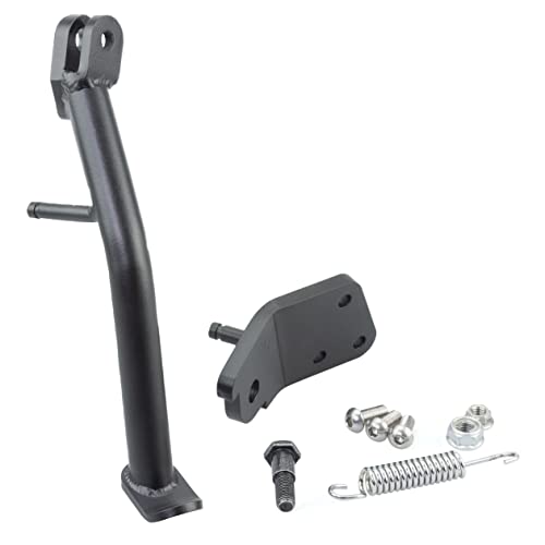 キジマ (kijima) バイク バイクパーツ サイドスタンドキット スチール製 ブラック仕上げ ITALJET DRAGSTER125/200 HZZ-03000 キジマ (kijima) バイク バイクパーツ サイドスタンドキット スチール製 ブラック仕上げ ITALJET DRAGSTER125/200 HZZ-03000