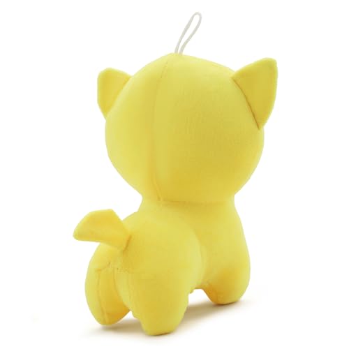 Image of Yellow Bow Cat Soft Toy for Kids with Cute Hug-Friendly Plush for Babies, Toddlers & Children Safe, Lightweight & Easy to Clean (22CM)