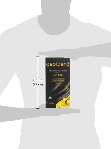 Strisce depilatorie per il corpo 20 strisce a