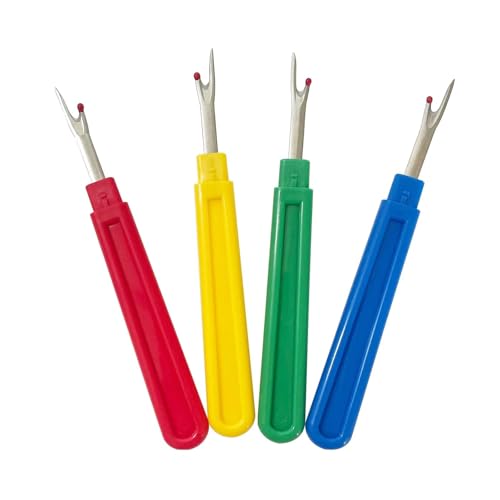 Sewing DIY Seam Ripper Assortment Thread Remover for Crafting Embroidery Removing Tools, 4Pcs