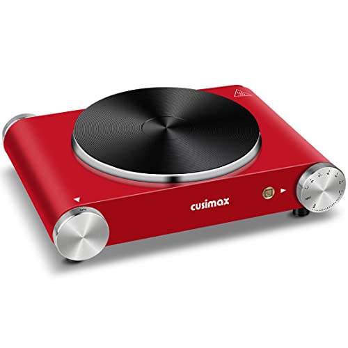 Reviews for CUSIMAX Electric Hot Plate Portable Single Burner 1500W