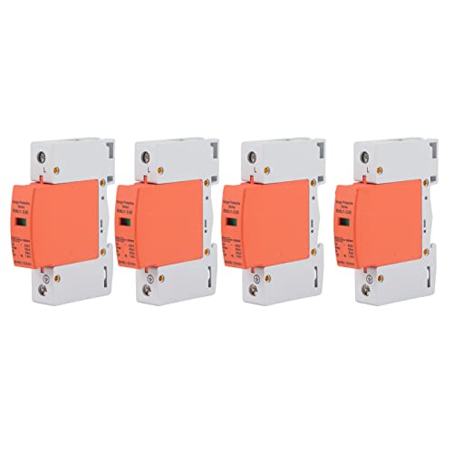 ANKROYU 4 �̕ی쑕�u 1P DIN ���[���}�E���g SPD �v���e�N�^�[ 420V AC �����t���ƒ�p���p�d�C���S RMU1C20C40C60 (Imax�F40kA)