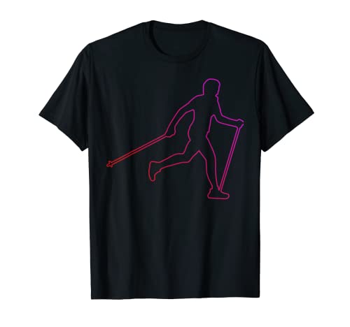 Walking Damen Herren Nordic Walking Walker T-Shirt