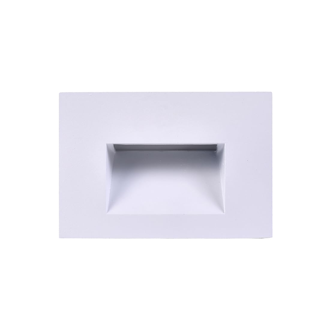 Kit 10 Faretti segnapasso da esterno lampada da muro luce cct bianco caldo bianco naturale freddo IP65 LED 5w 300 Lumen ad incasso per scatola cassetta 503 scale giardino viale gradini (Bianco)