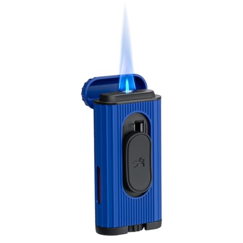 Encendedor Xikar Hedron Azul/Negro miniatura 2