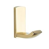 Flybath Coat Hook Brass Towel Robe Hooks for Bathroom Kitchen Wall Mounted, Polished Gold