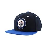 Winnipeg Jets NHL Officially Licensed Adjustable Snapback Hat Flat Bill Z11 Icon Two Color