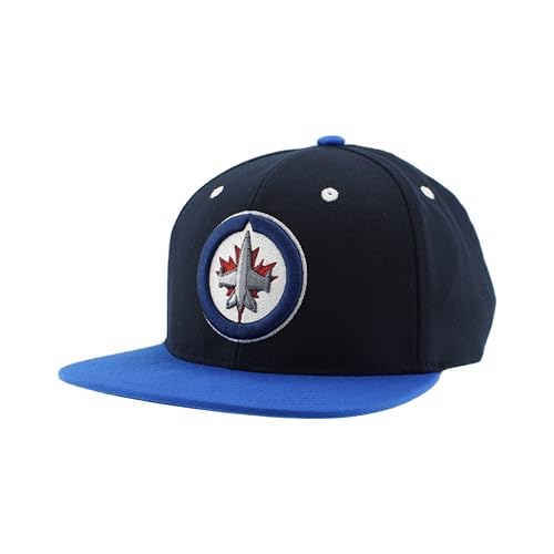 Image of ZHATS NHL Unisex-Adult NHL Officially Licensed Adjustable Snapback Hat Flat Bill Z11 Icon Two Color