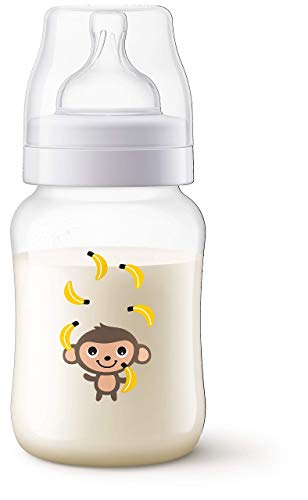 Philips AVENT SCF821/11 Anti-colic Flasche 260 ml einzel Affe, transparent
