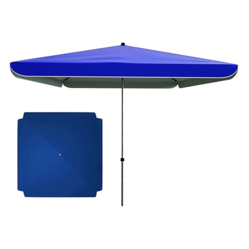 Remplacement auvent de parasol carré abîmé pour cour et patio
