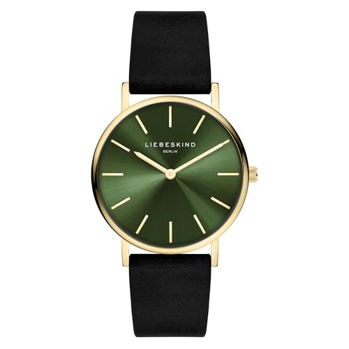 LIEBESKIND Damen Analog Uhr mit Leder Armband LT-0485-LQ