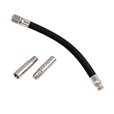 3 Stück Ventilverlängerung für Xiaomi E Scooter,Ventil Verlängerung mit Adapter Schlauch Set,Flexible Roller Reifen Aufpumpen Zubehör,Ventiladapter Luftschlauch Reifenventil für Auto Fahrrad Motorrad