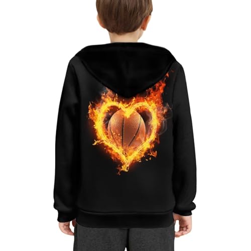 Talayituse Hoodies for Boys Youth Kids Long Sleeve Hooded Sweaters with Pockets Casual Sweatshirt Pullover Tops Age 6-162