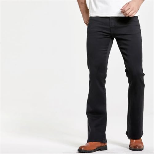 Men's Denim Pants Slim Fit Casual Classic Stretch Solid Color Denim Pants3