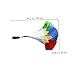 Yardwe Athletic Strength Umbrella Running Equipment for Training Polyester Resistance Parachute for Boys and Girls