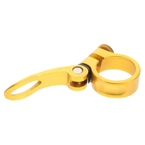 Balacoo Quick Release Bike Seat Clamp Lightweight Aluminum Alloy Seatpost Collar for Road and Mountain Bikes Compatibility with Easy Installation