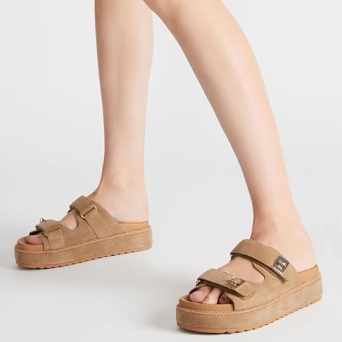 Platform Sandals for Women Cute and Casual Buck Open Toe Shoes for Comfortable All-Day Wear2