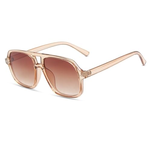 Lunettes de soleil sport 6618 mixtes à grand cadre pour les trajets de vacances