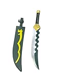 Fantasy Anime Sword Seven Dead Metal Blade Replica Sword for Cosplay Costume Halloween (Meliadas)