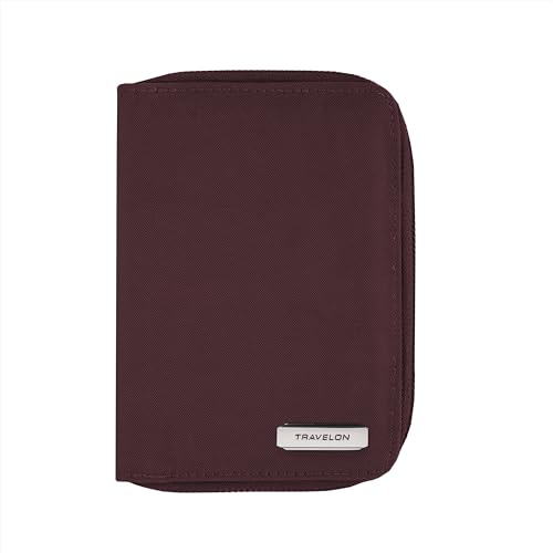 Image of Travelon RFID Blocking Passport Zip Wallet