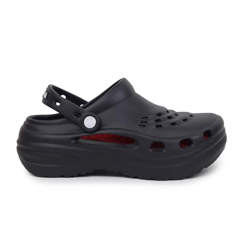 Image of YOHO High Heel Clogs for Women | Waterproof Monsoon Footwear & Rainy Sandals | Lightweight Cushioned Chappal