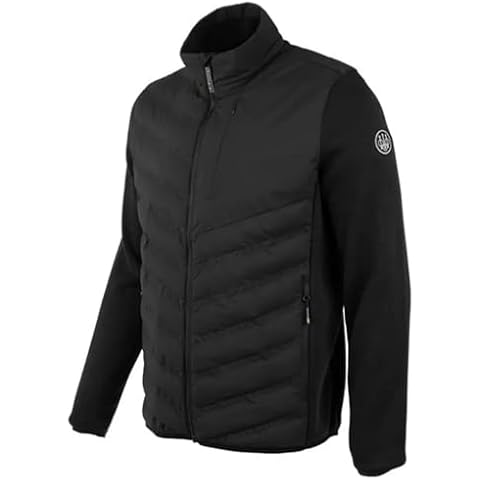 Beretta Men's Hunting Waterfowl Breatable Quick-Drying Light Flexible Casual Roe Jacket, Black and Ebony, X-Large Cover