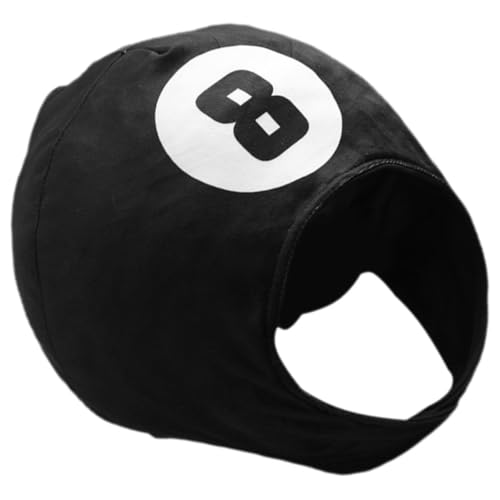 Artibetter Sombrero de Peluche con Forma de Bola de Billar Accesorio Divertido para Fiestas y Carnavales para Disfraces y Actuaciones Festivas