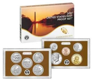 2019 S Proof Set 2019 S US Mint Proof Set 10 Deep Cameo Proofs No W Cent Proof