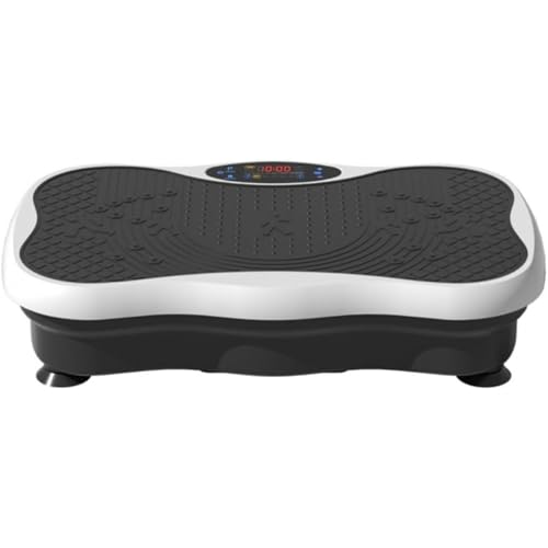 静音式振動マシン 99 段階振動調節 5 種類プログラムモード 全身エクササイズ 産後フィットネス 体幹強化 ダイエット 室内有酸素運動器具 音楽再生対応