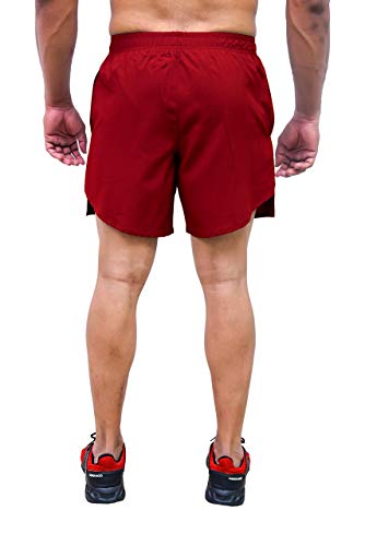 Image of DECISIVE Fitness Ultra Thin Running Sport Synthetic Short- Royal Blue